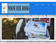 Tablet Screenshot of moosehidebooks.com